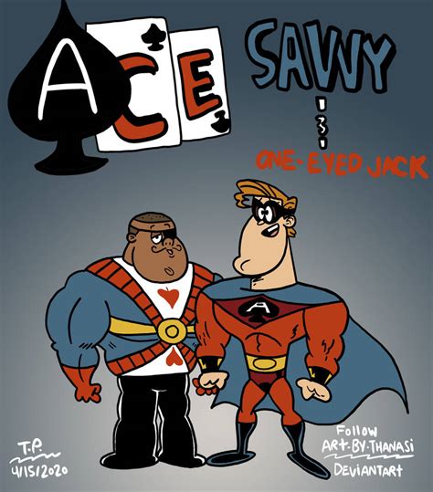 Ace Savvy and One-eyed Jack-The Loud House by ArtbyThanasi on DeviantArt