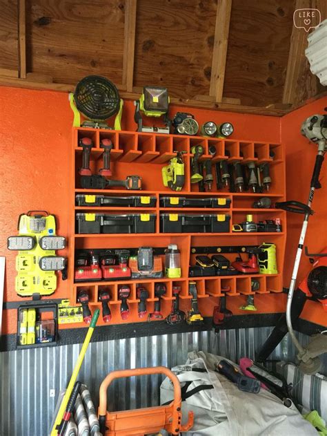 A little tool organization | Garage tools, Tool storage diy, Garage ...