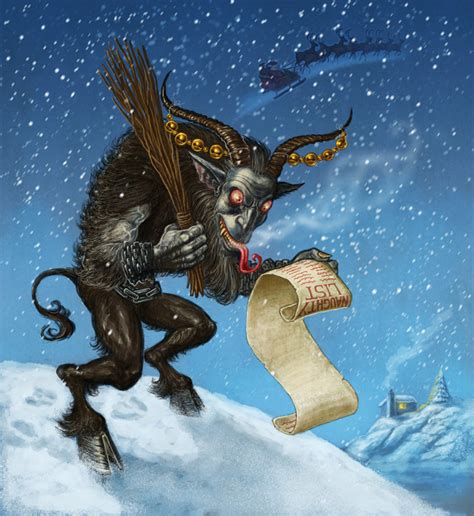 Krampus by Hungrysparrow on DeviantArt