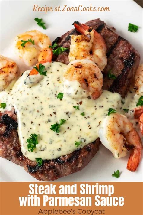 Applebees Steak and Shrimp Parmesan (30 min) • Zona Cooks