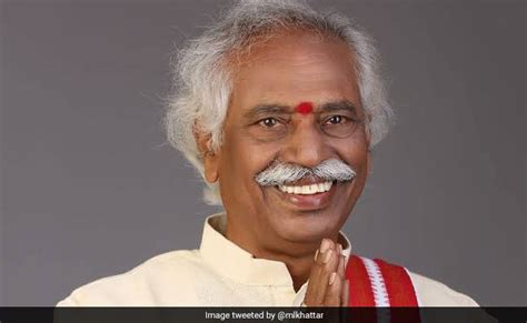 Haryana Chief Minister Manohar Lal Khattar Congratulates Bandaru ...