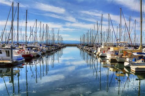 Shilshole Bay Marina Photograph by Eddie Yerkish | Fine Art America