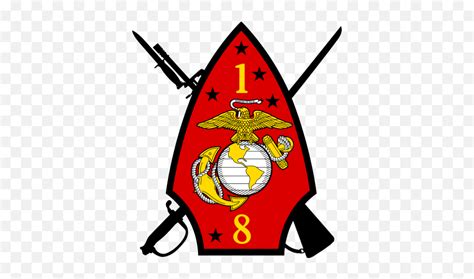 1st Battalion 8th Marine Regiment Usmc - 1st Battalion 8th Marines Patch Png,Usmc Logo Vector ...