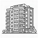 Appartement Para Kleurplaat Colorear Apartamento Dibujo Leilighet  sketch template