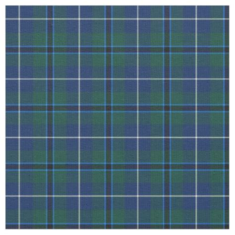 Clan Douglas Modern Tartan Fabric | Zazzle