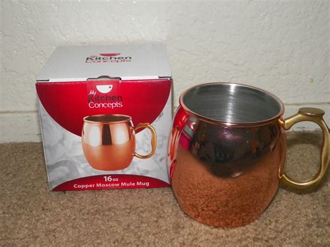 mygreatfinds: Moscow Mule Copper Mug By My Kitchen Concept Review