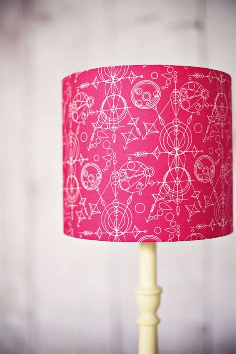 Hot pink lamp geometric lampshade pink by ShadowbrightLamps | Geometric lampshade, Pink lamp ...