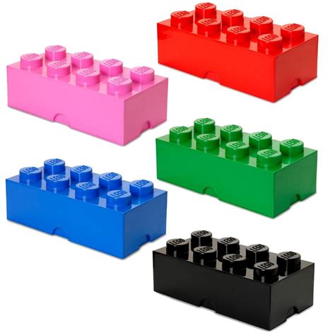 Giant Lego Storage Brick 8 Building Blocks Gift Kids Large Box 8 Colours | eBay
