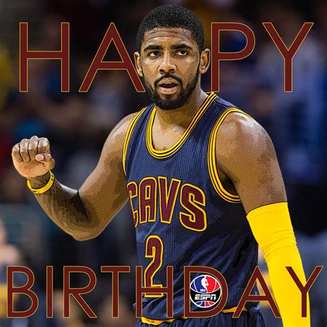 Happy birthday, KyrieIrving! BetterLateThanNever | NBA on ESPN | Scoopnest