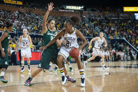 Courtney Sacco Photography: UM Vs. MSU Women's Basketball