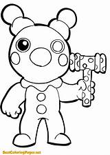 Roblox Piggy Coloring Page  Free Printable coloring Pages sketch template