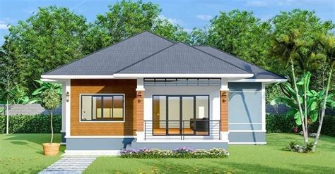 One Storey Residential House with Graceful Cross Hip Roof - Pinoy House ...