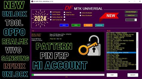 All Mobile Pattern Pin Frp Mi Account Unlock Tool 2023,Samsung Frp ...