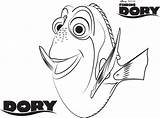 Dory From Finding Nemo Coloring Pages sketch template