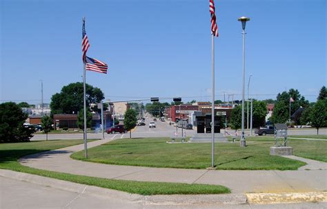 Downtown West Point, Nebraska | As seen from the hill on whi… | Flickr