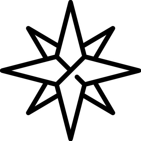 North Star Vector SVG Icon - SVG Repo