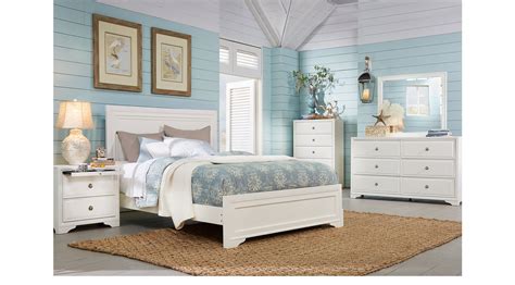 Queen Bedroom Sets - Rooms To Go - Belcourt White 5 Pc Queen Panel ...