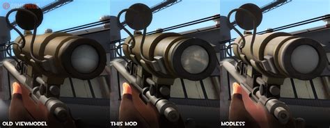 Old Viewmodel Style Sniper Rifle » TF2 - Skins Sniper | GAMEMODD