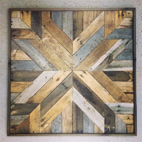 Reclaimed Wood Wall Art barn wood reclaimed art