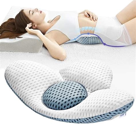 ACTNOW Coussin lombaire orthopédique pour la colonne lombaire - Soutien ...