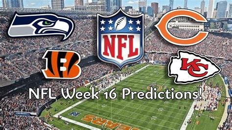 NFL Week 16 Predictions! - YouTube