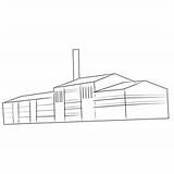 Volkswagen Factory Coloring Page For Kids  Free Factories Printable sketch template