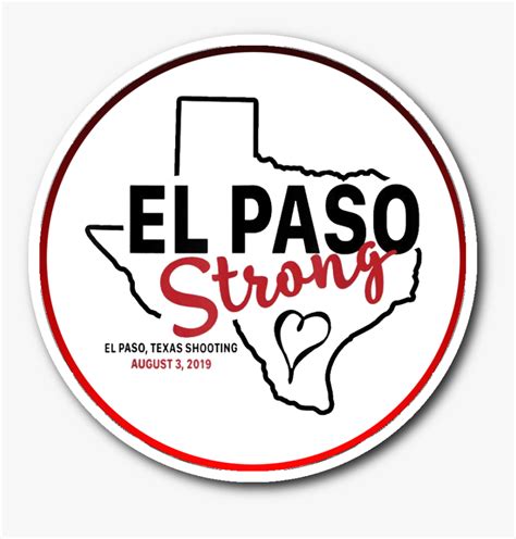 Paso Texas El Paso Strong, HD Png Download - kindpng