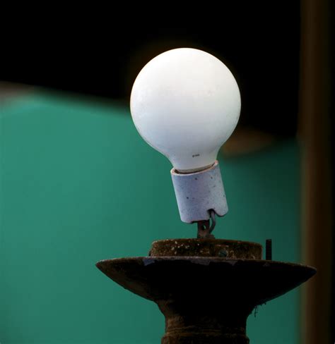Bare Light Bulb Free Stock Photo - Public Domain Pictures
