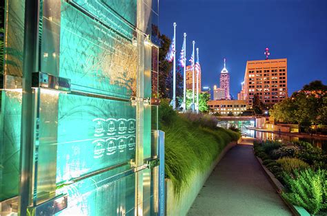 Indianapolis Skyline from the Veterans Memorial Photograph by Gregory ...