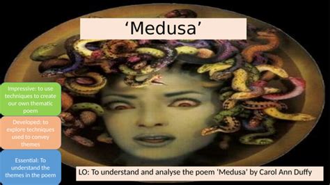 'Medusa' by Carol Ann Duffy | Teaching Resources