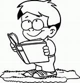 A Book Coloring Page Pages sketch template