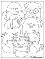 Squishmallow Coloring Pages sketch template