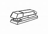 Coloring Page stapler  Free Printables Img 10432 sketch template