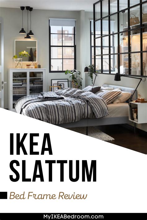 IKEA SLATTUM Bed Frame Review: IKEA SLATTUM bed frame’s headboard ...