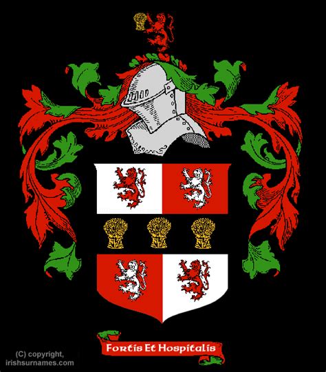 Murphy family name history - Irish coats of arms, family crest and ...