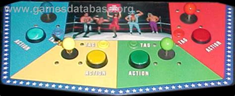 The Main Event - Arcade - Artwork - Control Panel