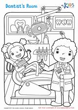 Dental Coloring Page Worksheet Free Printable For Children sketch template