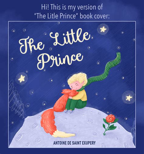 "The Little Prince" book cover design on Behance