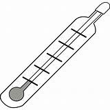 Thermometer Outline Coloring Pages sketch template
