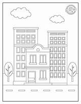 Building Tools Coloring Pages sketch template