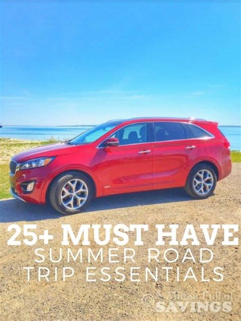 25+ Must-Have Summer Road Trip Essentials | Road trip essentials, Summer road trip essentials ...