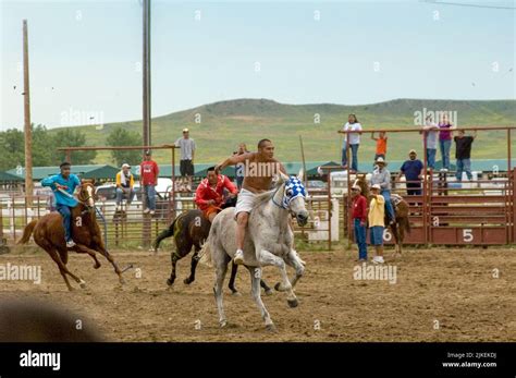 on the Crow Indian Reservation, Crow Agency Montana Stock Photo - Alamy