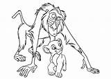 Color Therapy Coloring Pages Lion King sketch template