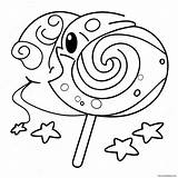 Adorable Lollipop Coloring Page 48344 38232 sketch template