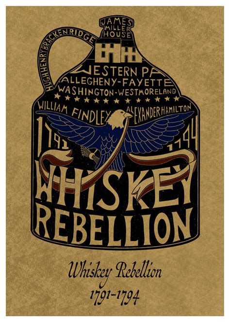 Whiskey Rebellion Map