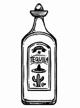 Reposado Tequila Coloring Pages sketch template