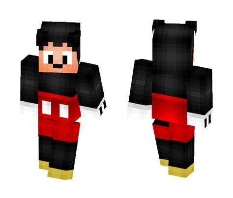 Download Mickey Mouse Skin Minecraft Skin for Free. SuperMinecraftSkins