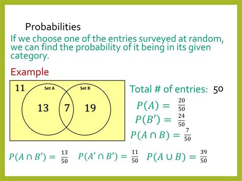 Venn Diagrams And Probability