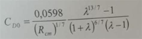 Solved Show that the parasitic drag (drag at zero angle of | Chegg.com | Chegg.com