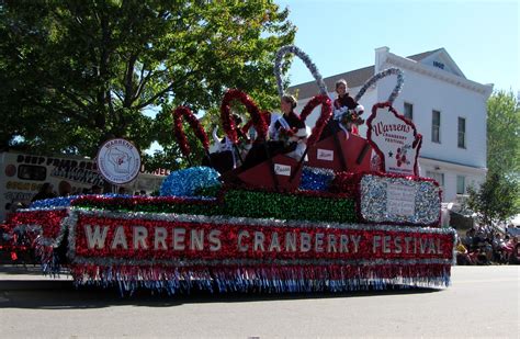 The Warrens, WI Cranberry Festival is the largest cranberry festival in the world. There's ...